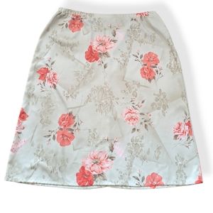 Vintage Tanjay Floral A Line Skirt Size 24W